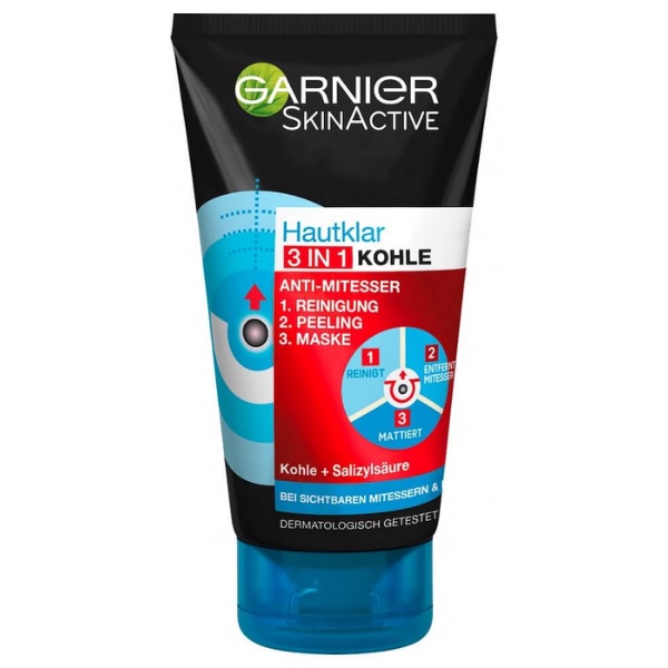 Sữa rửa mặt Garnier 3in1 giảm mụn đầu đen nhập khẩu Đức 150ml - Shop Melyca
