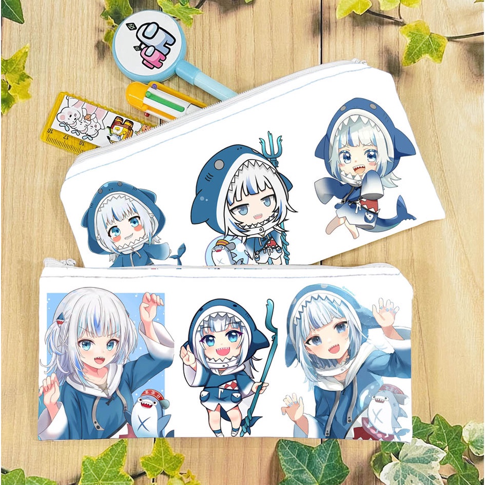 Túi bút Gawr Gura, hộp bút Hololive