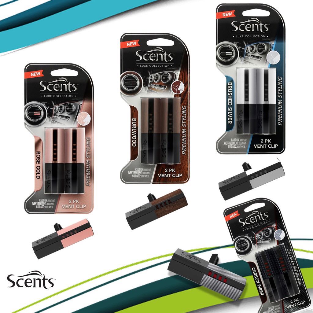 SCENTS - Nước hoa thanh gài cửa gió ô tô  - Aroma - Nước Hoa Cài Thanh điều Hoà Chính Hãng