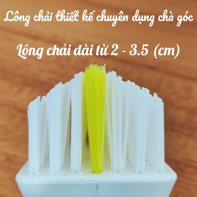 Bàn chải cọ rửa góc tường, ron gạch nhà tắm - nhà vệ sinh