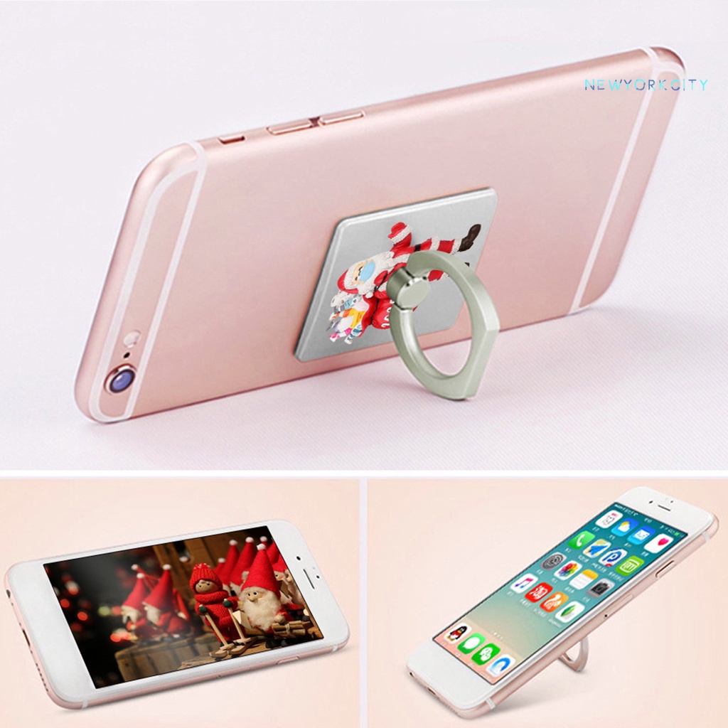 Giá Đỡ Điện Thoại Dạng Nhẫn Chống Trượt Xoay 360 Độ