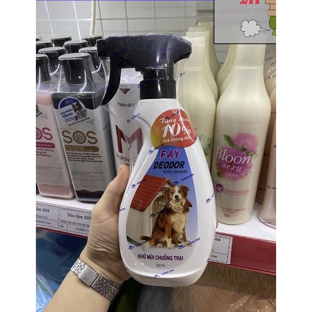 Xịt Khử Mùi Chuồng Trại Cho Thú Cưng