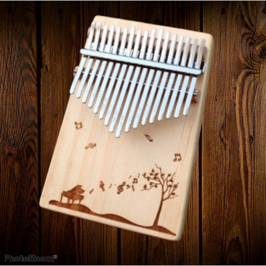 Đàn kalimba gỗ giá rẻ cho bạn mới bắt đầu -Guitar PC hàng chính hãng GP012