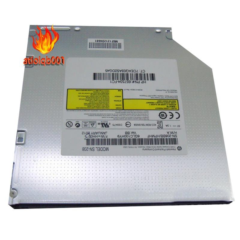 Ổ Đĩa Dvd Cd Rw 9.5mm Cho Laptop Notebook Su-208
