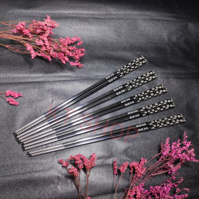BỘ 5 ĐÔI ĐŨA INOX 316 HÀN QUỐC