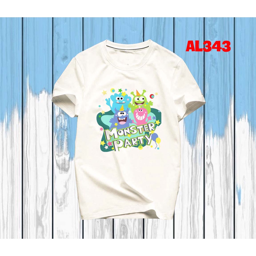hình áo nhóm đẹp Monster party