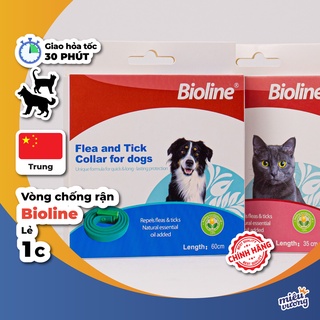 Vòng cổ chống ve rận Bioline Flea & Tick Collar cho chó mèo