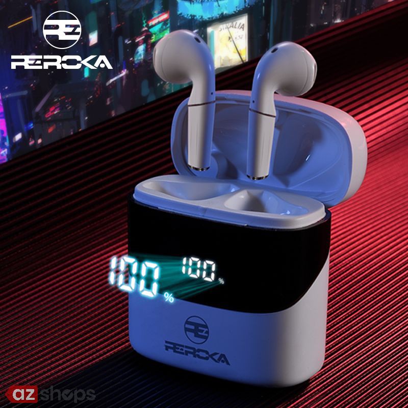 Tai Nghe True Wireless REROKA - CYBORG Bluetooth V5.0 - Hàng chính hãng