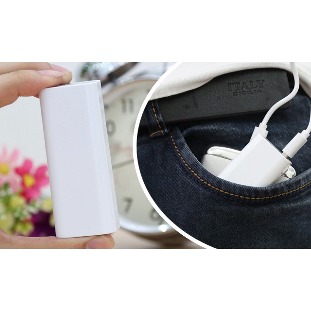 Pin Dự Phòng Mini 2600mAh ✓ Giá Rẻ ✓ Chất Lượng Cao ✓ Siêu Nhỏ Gọn ✓An toàn ✓Dùng cho mọi loại máy -dc3571