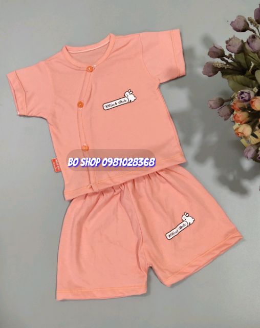 Bộ quần áo cộc tay sơ sinh 3-11kg ( mẫu mới 2020 )