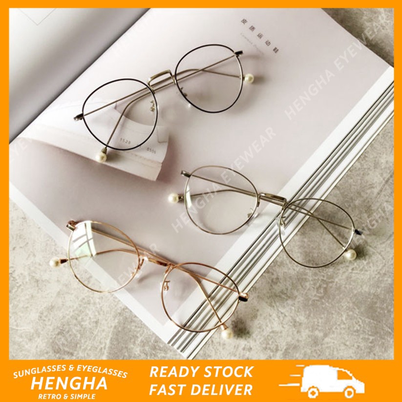 HÀNG có sẵn ! kính mát tròng tròn chống tia phóng xạ phong cách retro