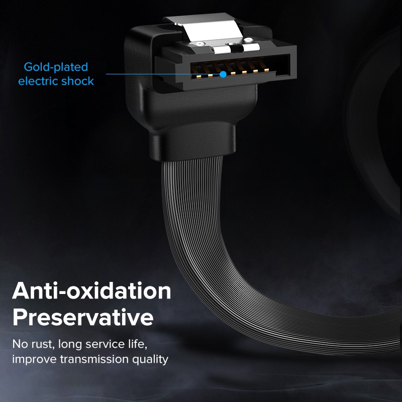 llano 6Gbps SATA Cable 3.0 Hard Disk Drive SSD HDD SATA 3.0 Sata for Sata Cord