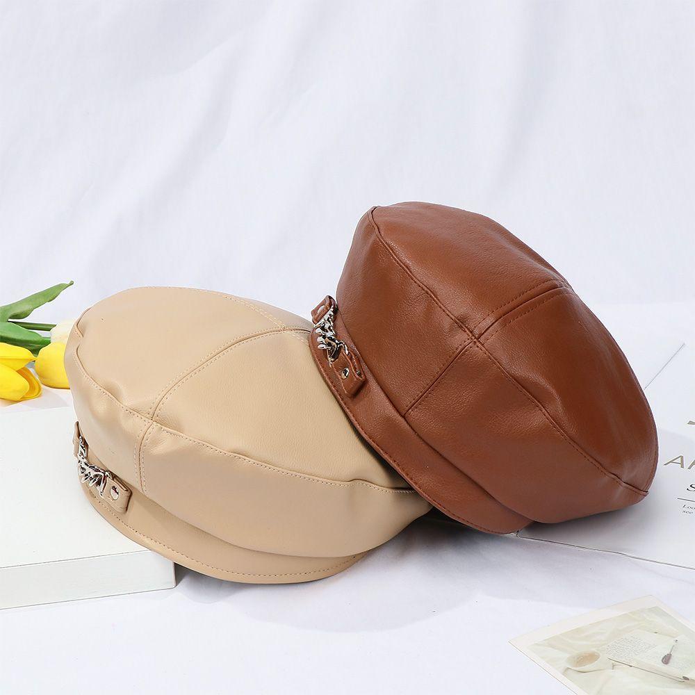 Mũ Beret Màu Sắc Nhã Nhặn Thời Trang