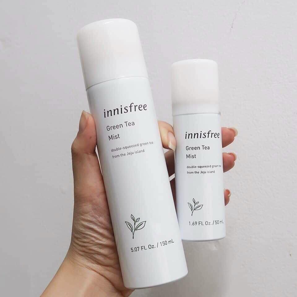 Xịt khoáng innisfree trà xanh