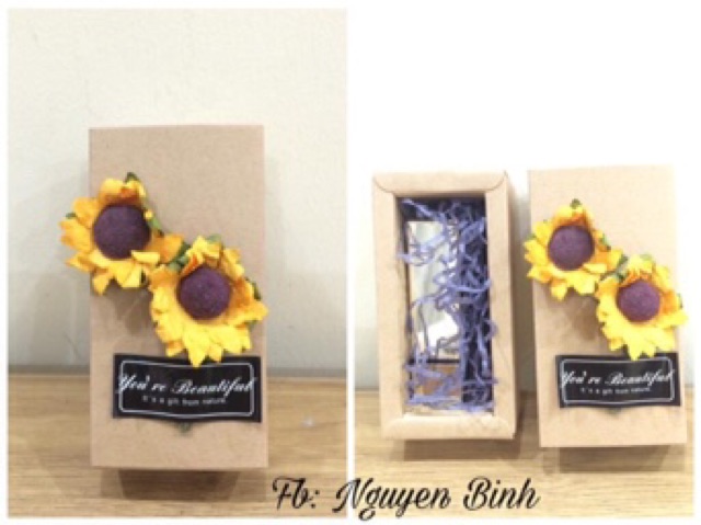 Hộp đựng son làm quà tặng (size nhỏ), kích thước 8,5x3,5x3,5cm