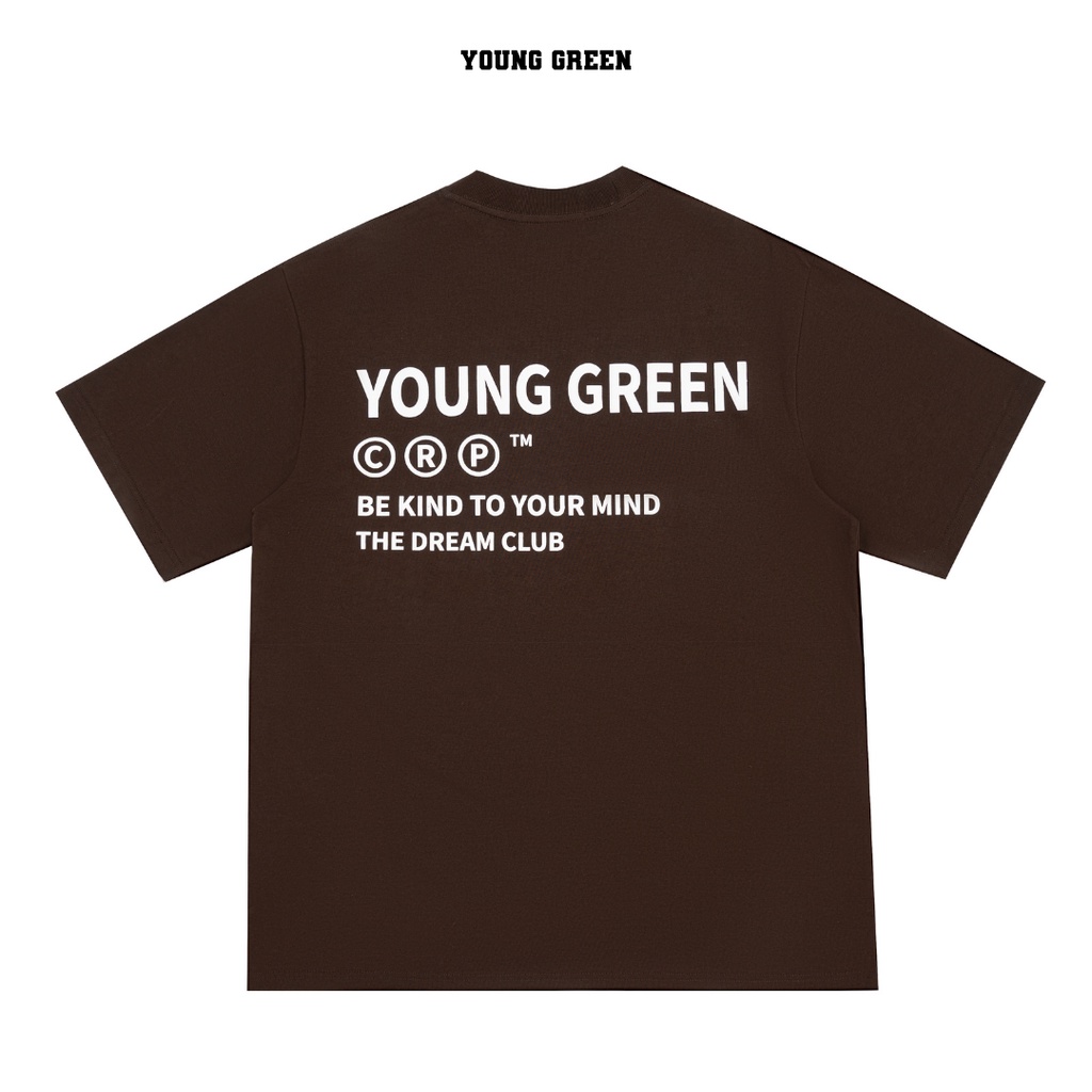 Áo Thun Young Green The Dream Club Ver2 Tshirt - Thun 100% cotton định lượng vải dày 250gsm