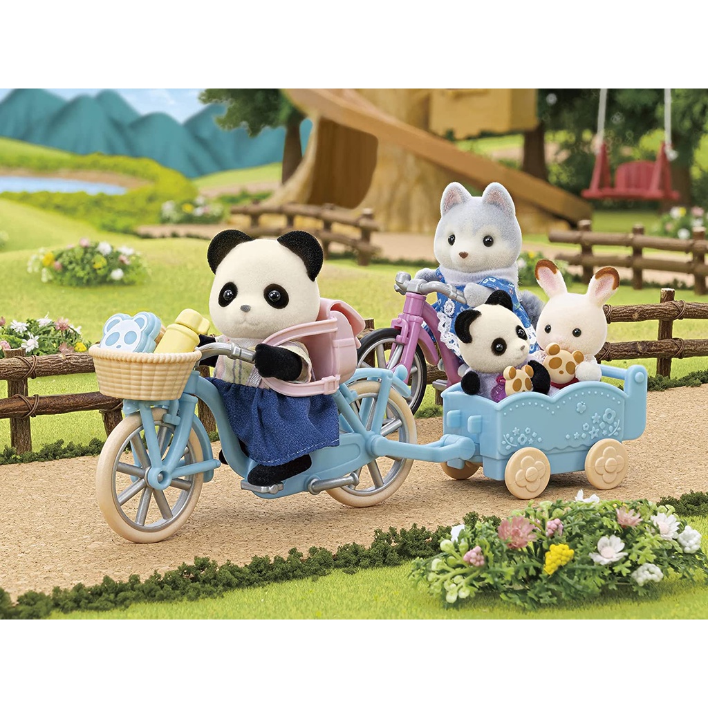 Sylvanian Families Bộ Xe Đạp và Trượt Patin Ngoài Trời Cycling N Skating Set