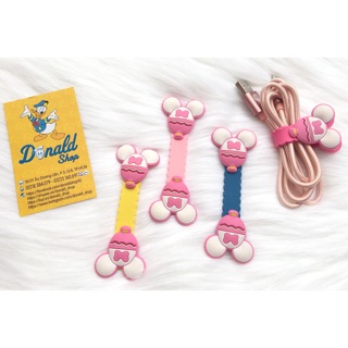 Kẹp thâu gọn dây sạc cute