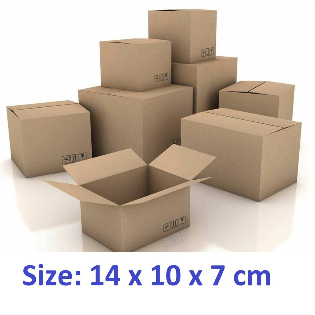Combo 50 thùng hộp carton 14x10x7cm