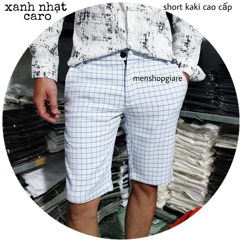 SHORT KAKI NAM NGANG GỐI - FORM HQ