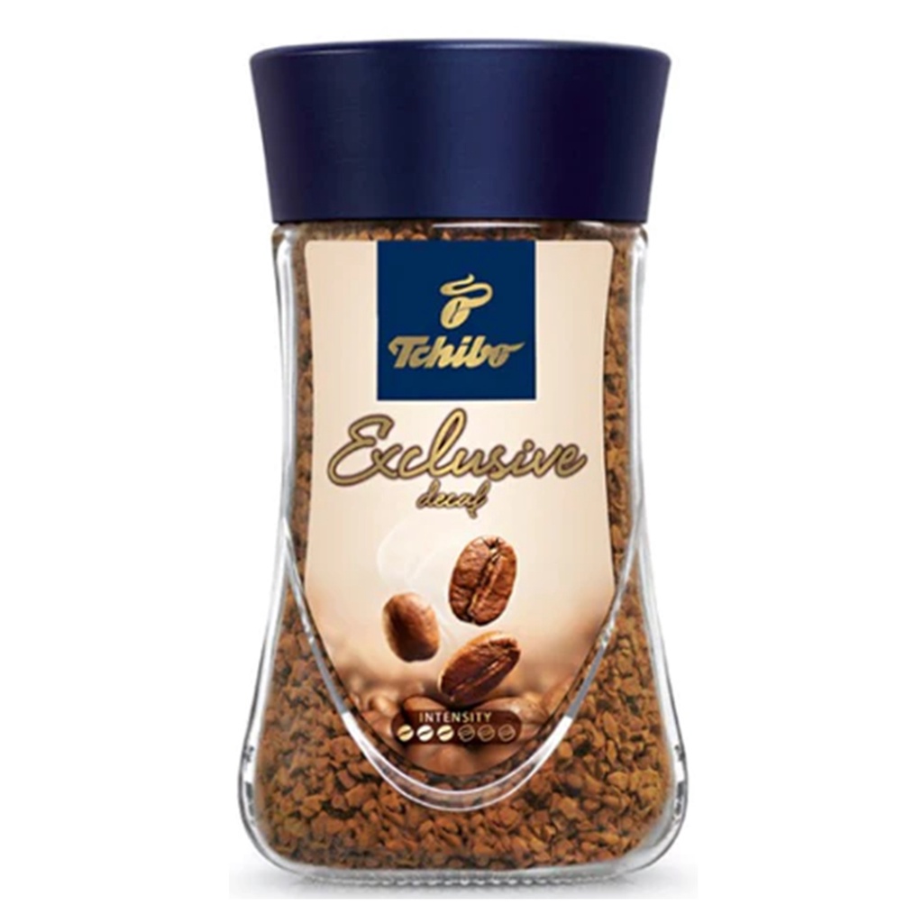 Cà phê Tchibo hòa tan tách caffeine - Exclusive Decaf - 100g