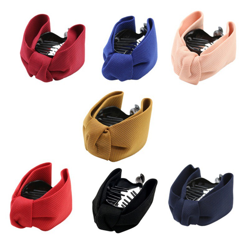 Kẹp tóc nữ hình nơ lớn dễ thương