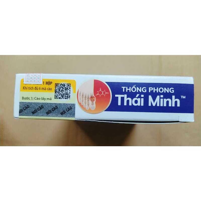 Thống phong Thái Minh hỗ trợ làm giảm acid uric máu