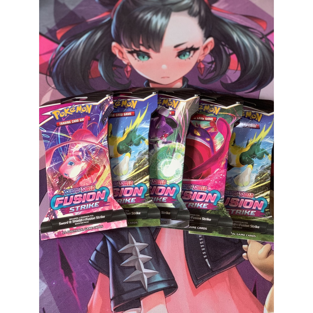 MỘT PACK GÓI LẺ Thẻ Pokemon TCG Sword & Shield Fusion Strike Chính Hãng Mới 100% bản special
