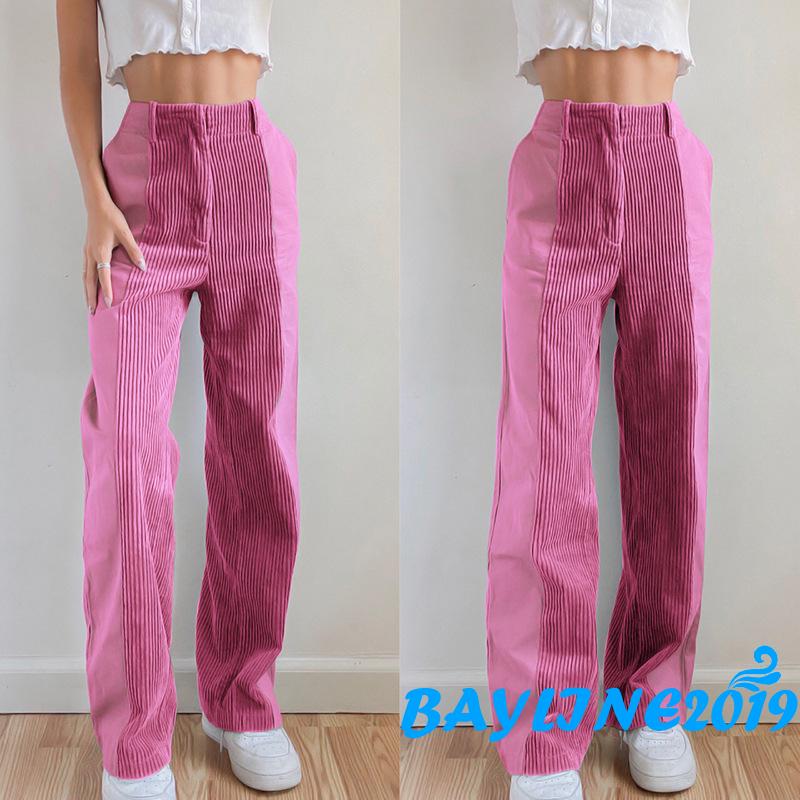 Quần Dài Lưng Cao Ống Đứng Thời Trang Hàn Cho Nữ | BigBuy360 - bigbuy360.vn