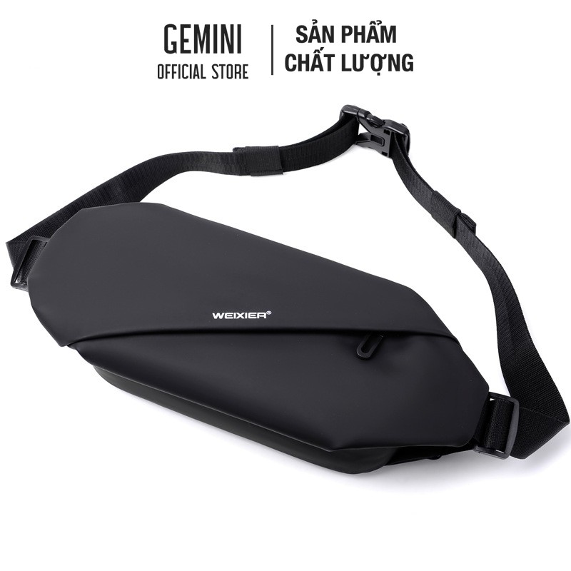 Túi Đeo Chéo Nam Chính Hãng WEIXIER Chống Nước Thể Thao Túi Đeo Ngực, Đeo Hông Và Túi Bao Tử Đa Năng Genoo Official