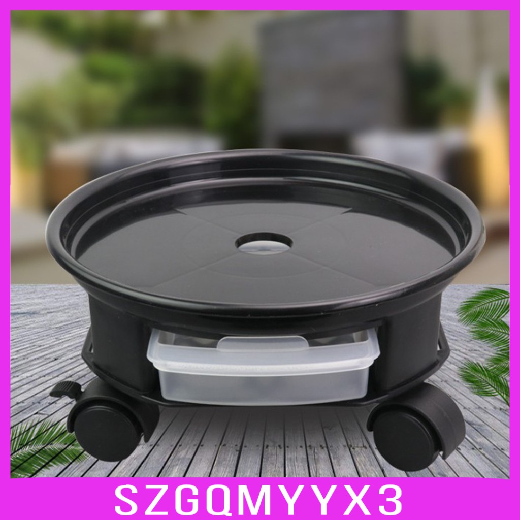 Chậu Trồng Cây Có Bánh Xe Đẩy Dễ Di Chuyển Tiện Dụng