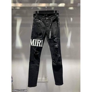 Quần Bò AMIRi Rách Gối, Quần Jean Nam, Quần Bò Đen SPF 2021...