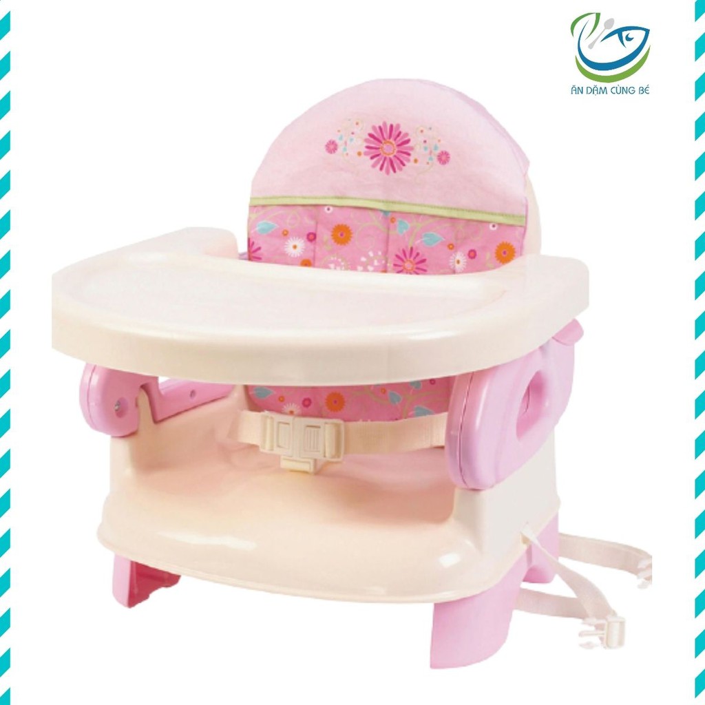 GHẾ ĂN SUMMER INFANT DELUXE CONFORT FOLDING BOOSTER SEAT - MỸ MẦU HỒNG