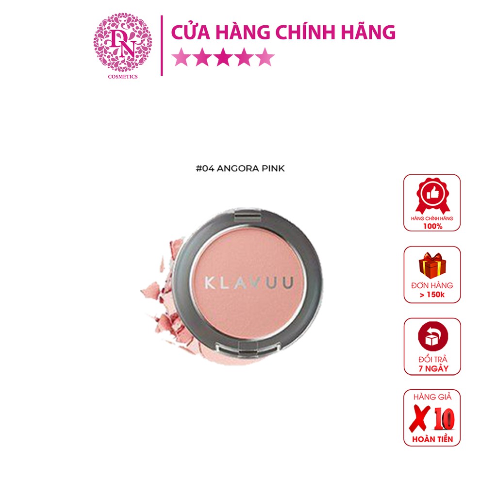 Phấn Má Hồng Klavuu Natural Powder Blusher 5.5g