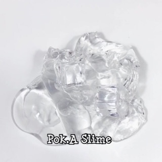 Pure water – crystal clear slime