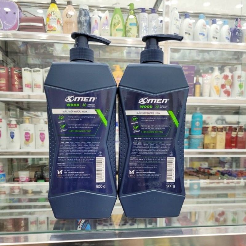 Dầu Gội Nước Hoa Xmen Wood 900g