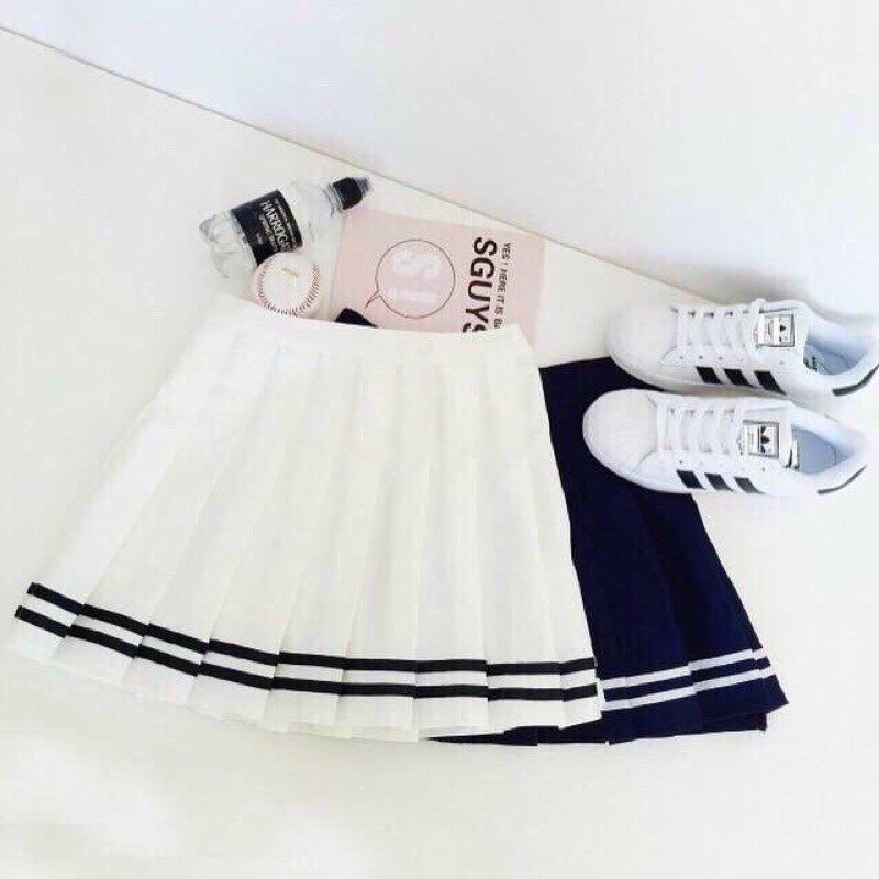 Chân Váy Ngắn Xếp Ly Trẻ Trung Năng Động(cv xếp ly trơn soc (KÈM ẢNH THÂT) | BigBuy360 - bigbuy360.vn