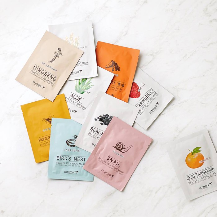 mặt nạ giấy skin food