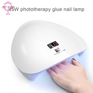 Máy hong khô sơn móng tay bằng đèn LED 15 bóng 45W tiện lợi