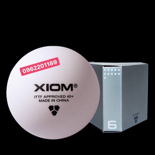 Quả bóng bàn Xiom 40 cộng 3 sao không mối nối