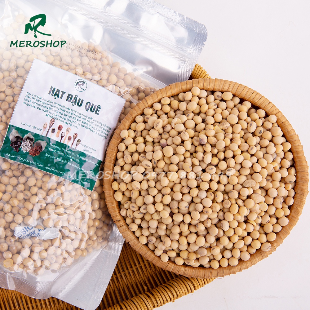 500GRAM ĐẬU NÀNH GIỐNG THUẦN CHỦNG KHÔNG BIẾN ĐỔI GEN