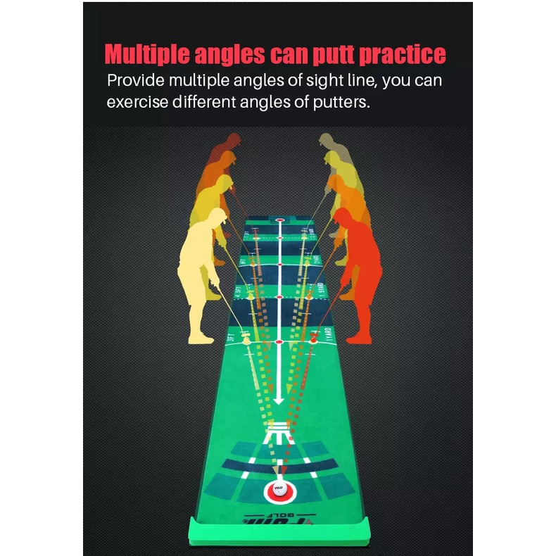 Thảm Nhung Tập Putting Golf - PGM TL018 Velvet Golf Putting Mat