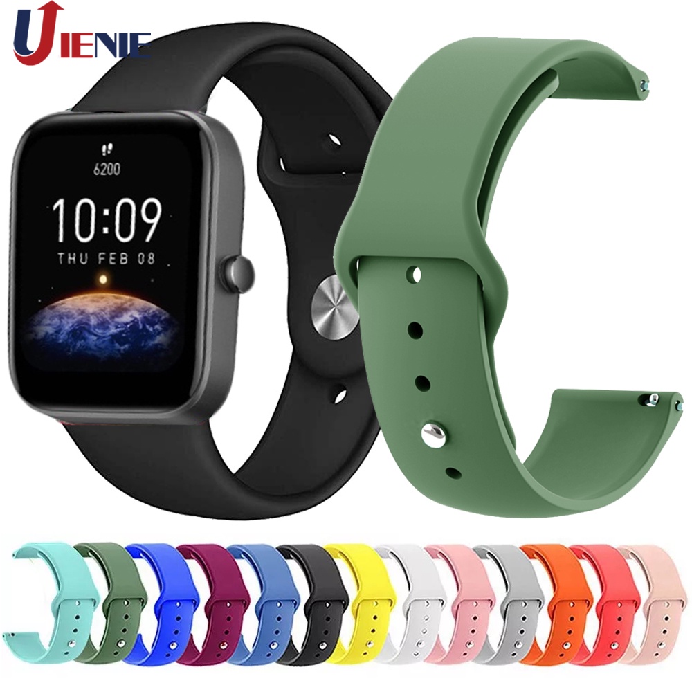 Dây Đeo Silicone 20mm Cho Huami Amazfit BIP 3 / 3 Pro