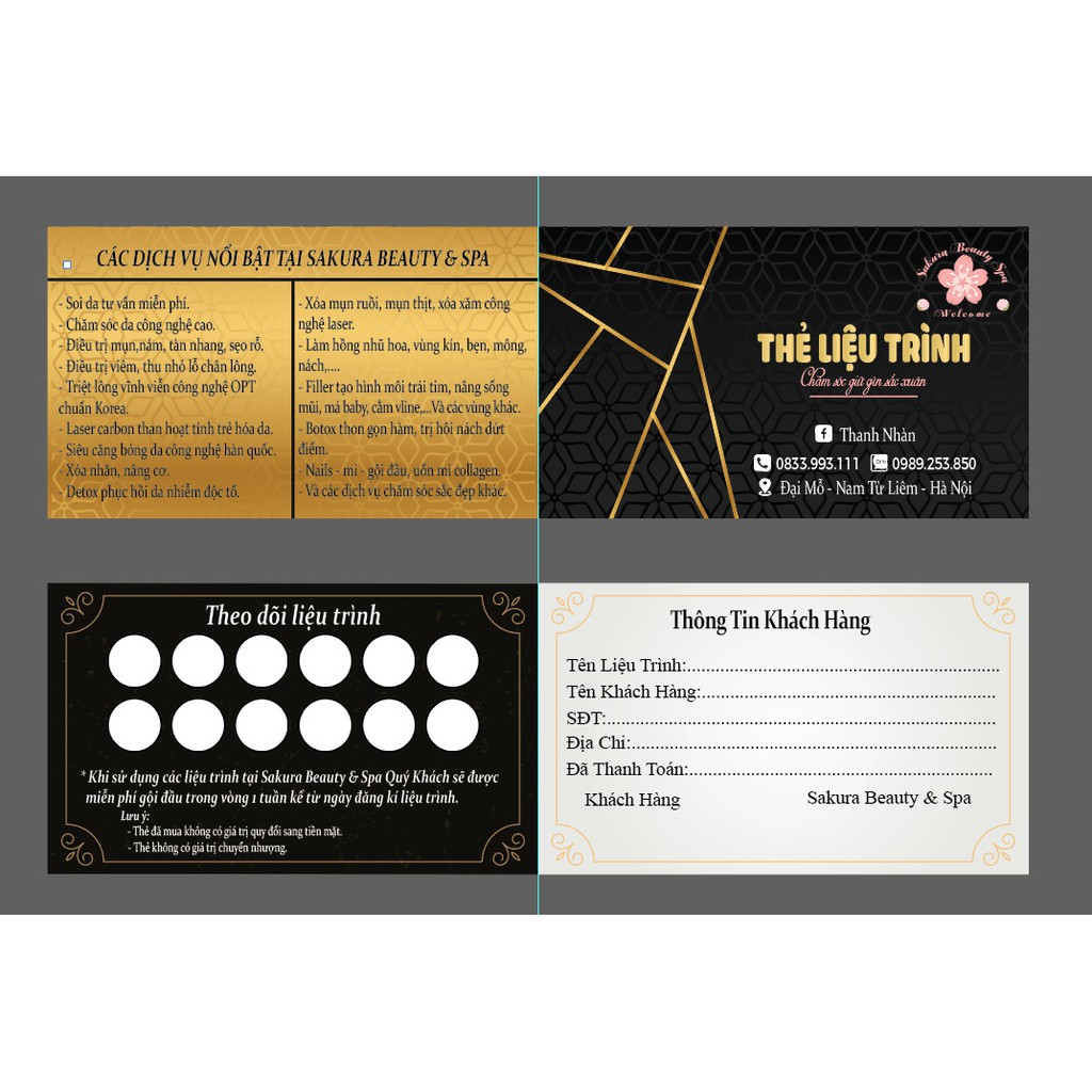 Thẻ LT, Voucher - KH Thanh Nhàn