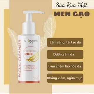 SỮA RỬA MẶT MEN GẠO 100ML NPCOSMETIC