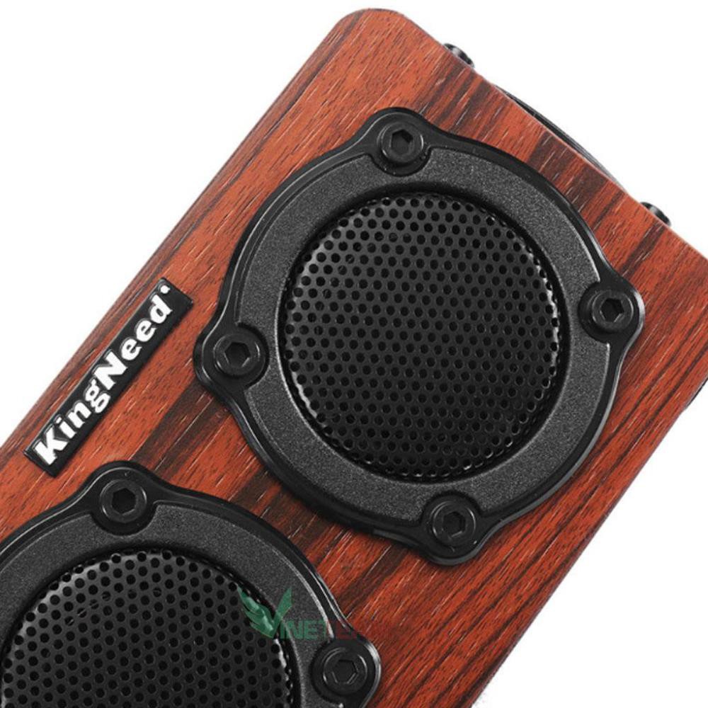 Freeship 50k Loa gỗ Bluetooth Super Bass vi tính âm thanh nổi lõi kép HIFI Stereo speaker S403 -DC2890