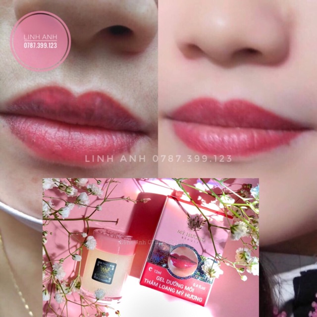 Dưỡng Môi Mỹ Hương Thâm Loang (handmade) | Thế Giới Skin Care