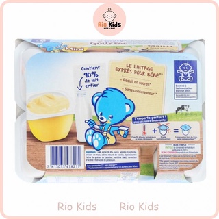 Váng sữa nestle nội địa pháp 6 hộp cho bé từ 6 tháng mẫu mới