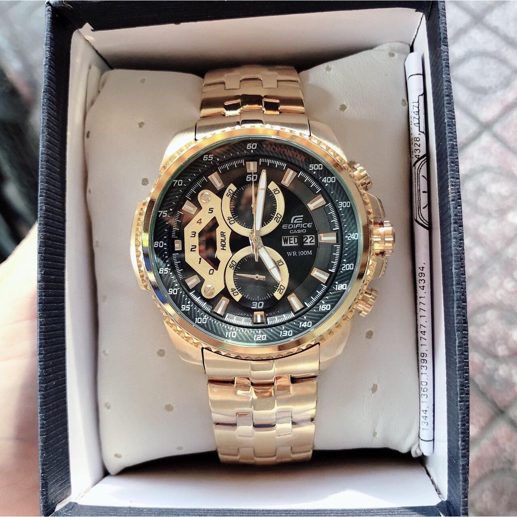 ĐỒNG HỒ NAM CASIO EFR 558 DÂY THÉP