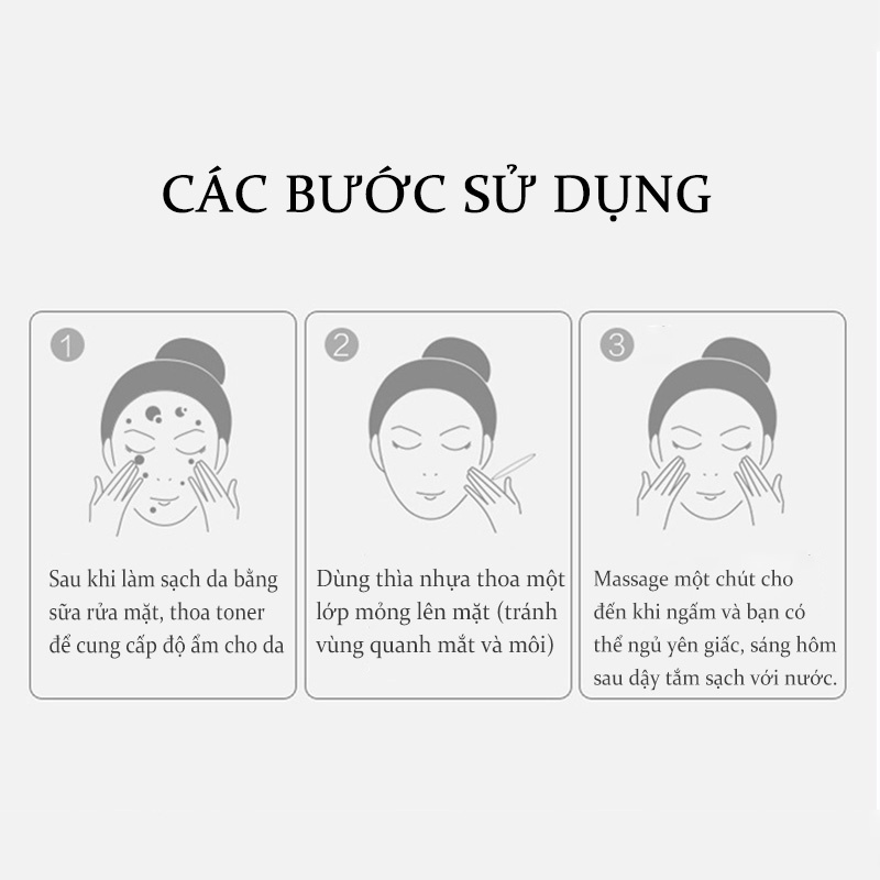 100G Mặt nạ làm dịu trẻ hóa dưỡng ẩm cho giấc ngủ CalendulaLàm dịu và dưỡng daThu nhỏ lỗ chân lông (MDL-MM-1)